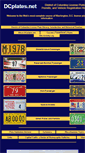 Mobile Screenshot of dcplates.net